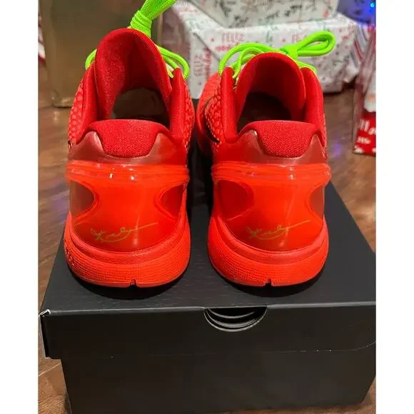 Nike Kobe 6 Protro Reverse Grinch Size 10.5